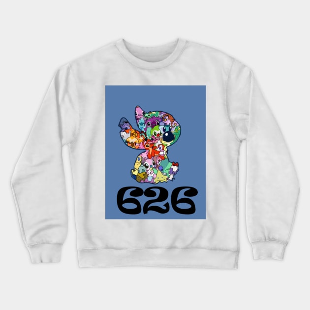 Experiment 626 Crewneck Sweatshirt by kilynne_arts